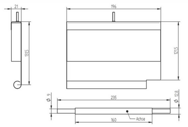 Allfit Skimmerklappe V4A zu Skimmer 071001